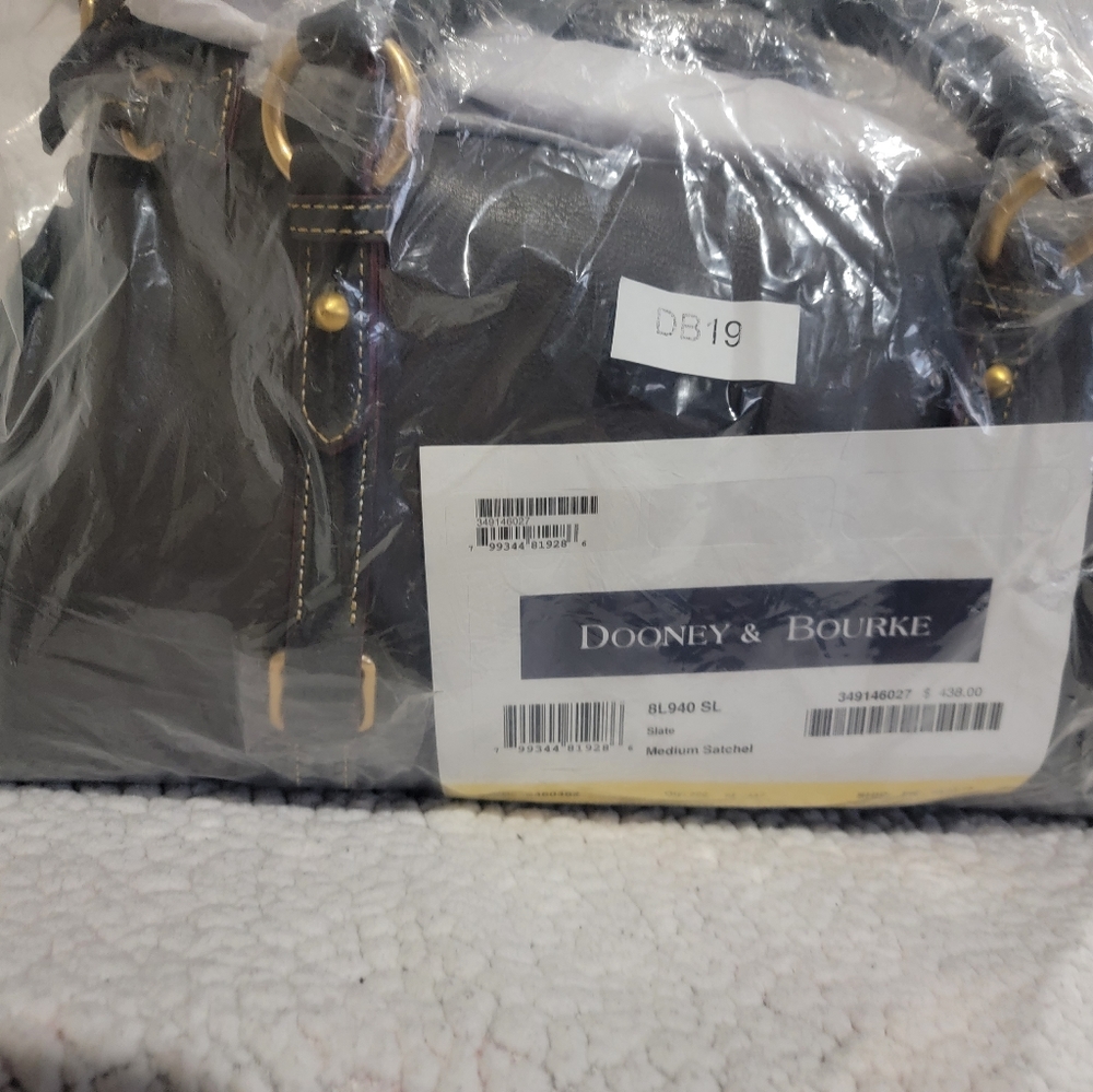 Dooney and Bourke Florentine Satchel - Slate